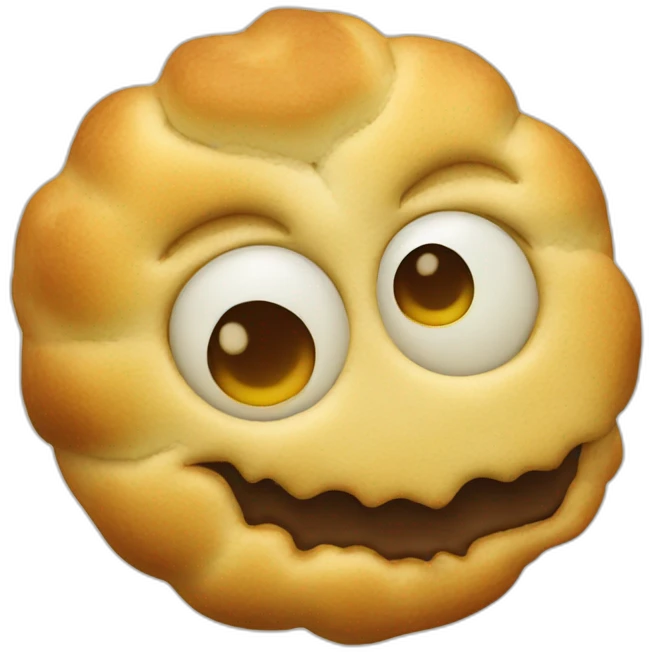 Un dragon biscuit emoji
