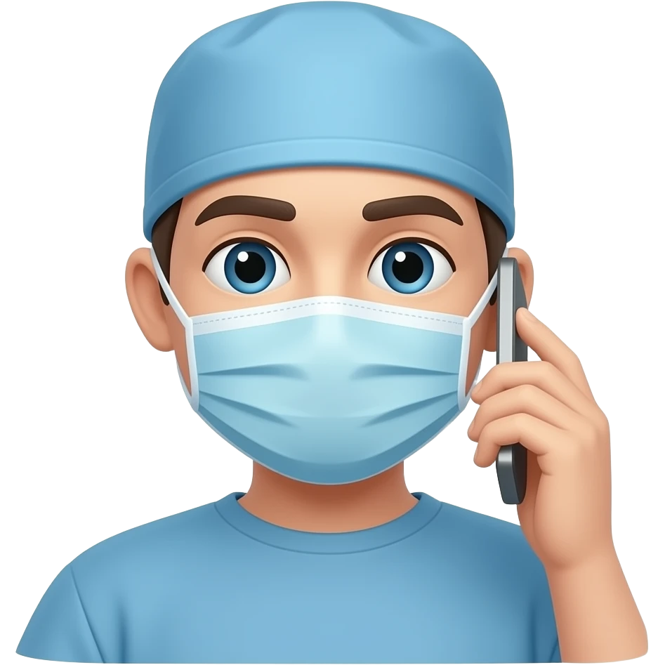 surgery phone call phone emoji