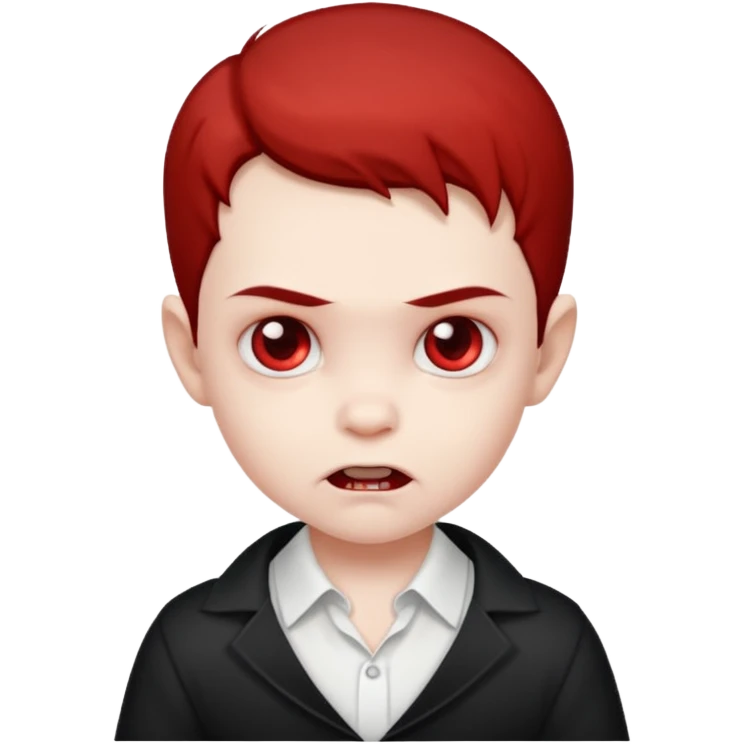 baby vampire with shirt emoji