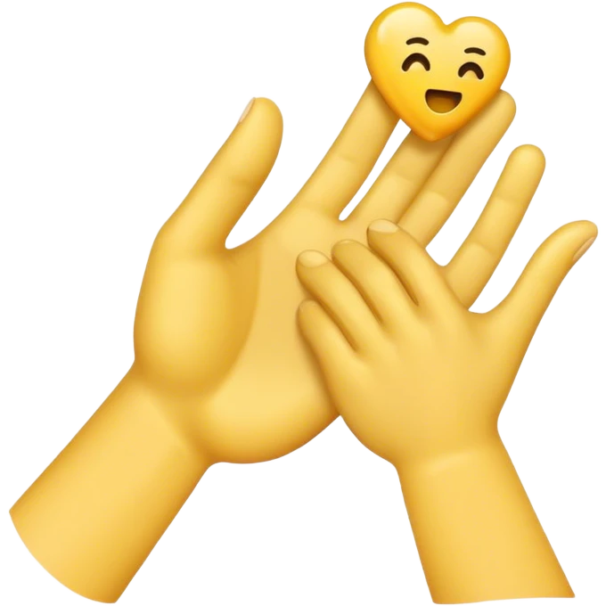 Sticky hands picking up emoji