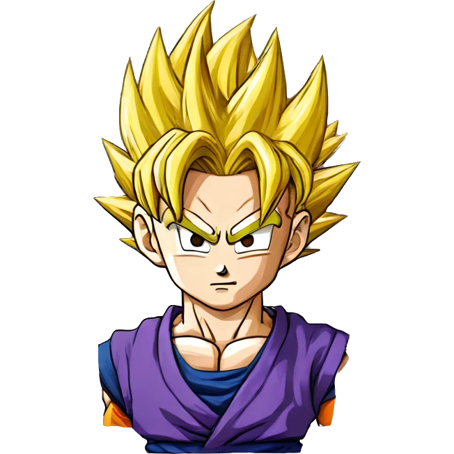 Gohan de dragon ball z  emoji
