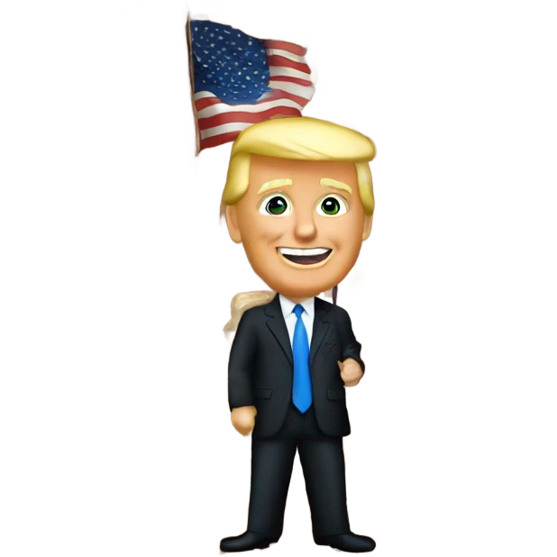 Trump wins America  emoji