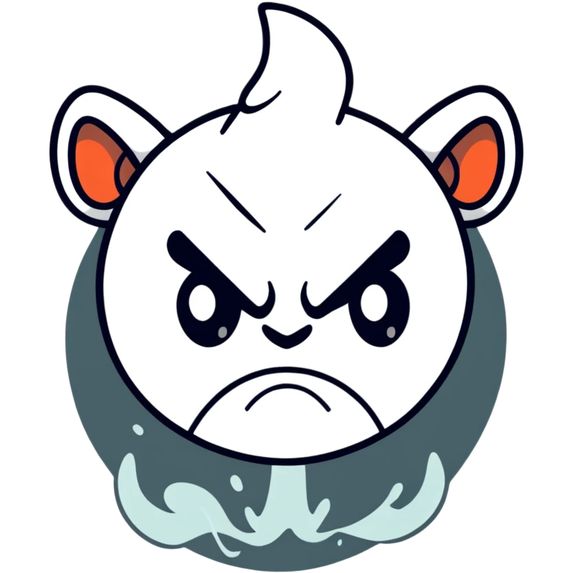 Angry face with steam coming from ears emoji