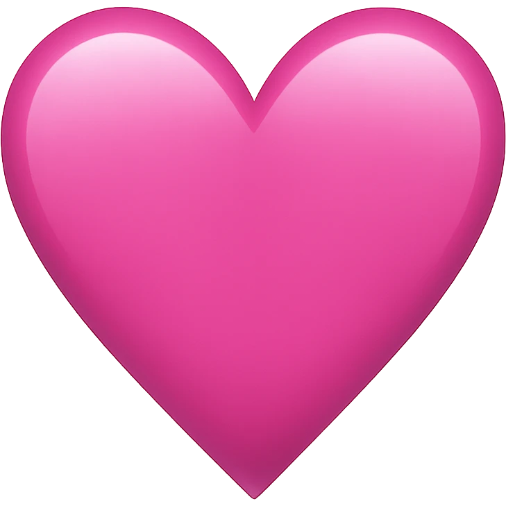 pink heart emoji emoji