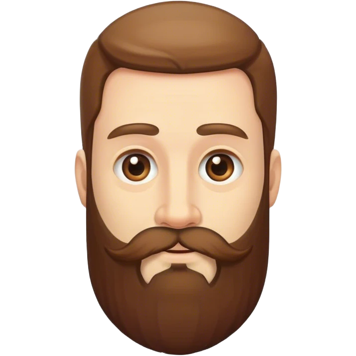 tooo long beard emoji