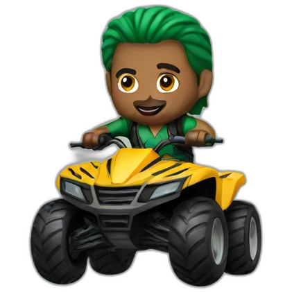 aquaman-riding-atv emoji