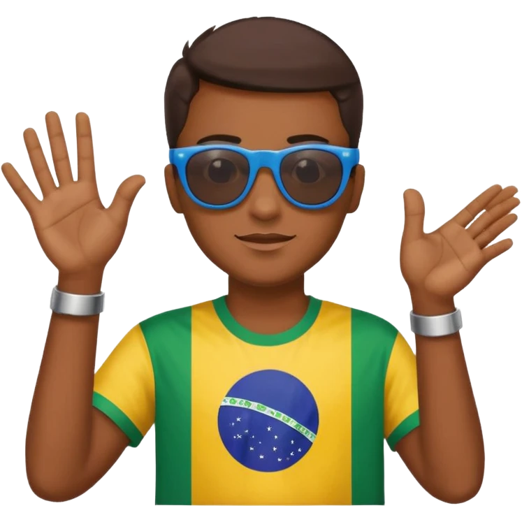 😏🕶️🤏🇧🇷 emoji