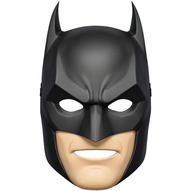 batman mask emoji