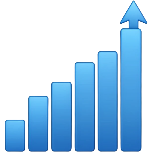 Graph increase emoji