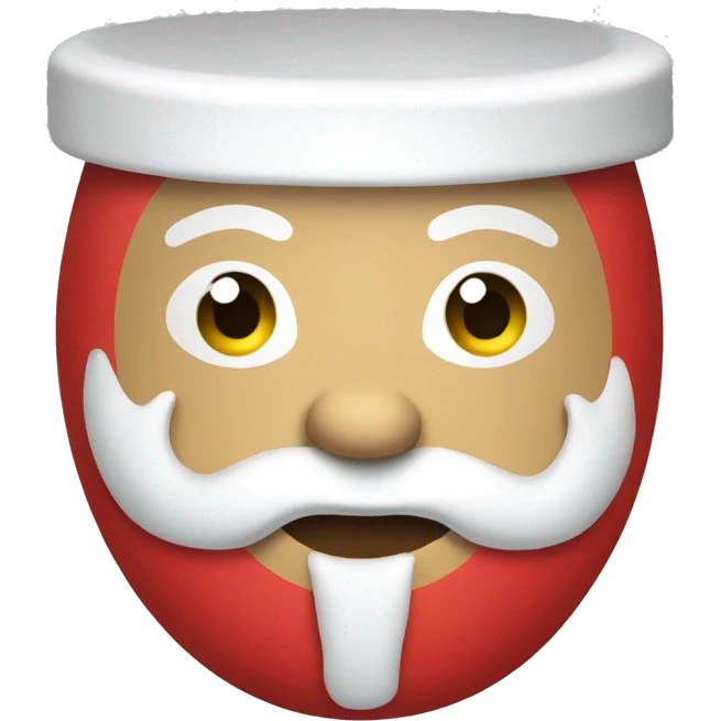 santa toilet bowl emoji