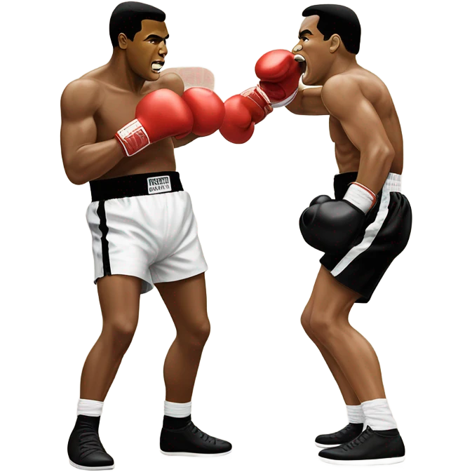Muhammad Ali boxing ￼ emoji