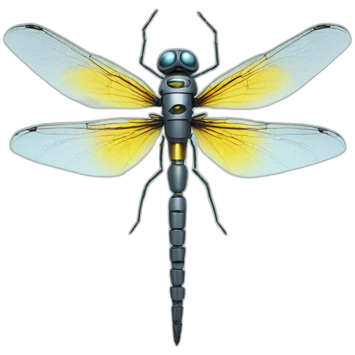 robotic dragonfly emoji