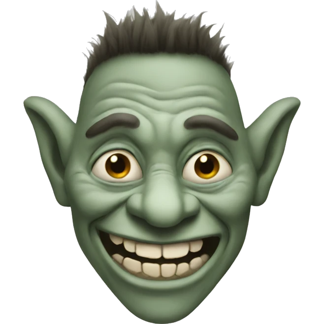Troll face emoji