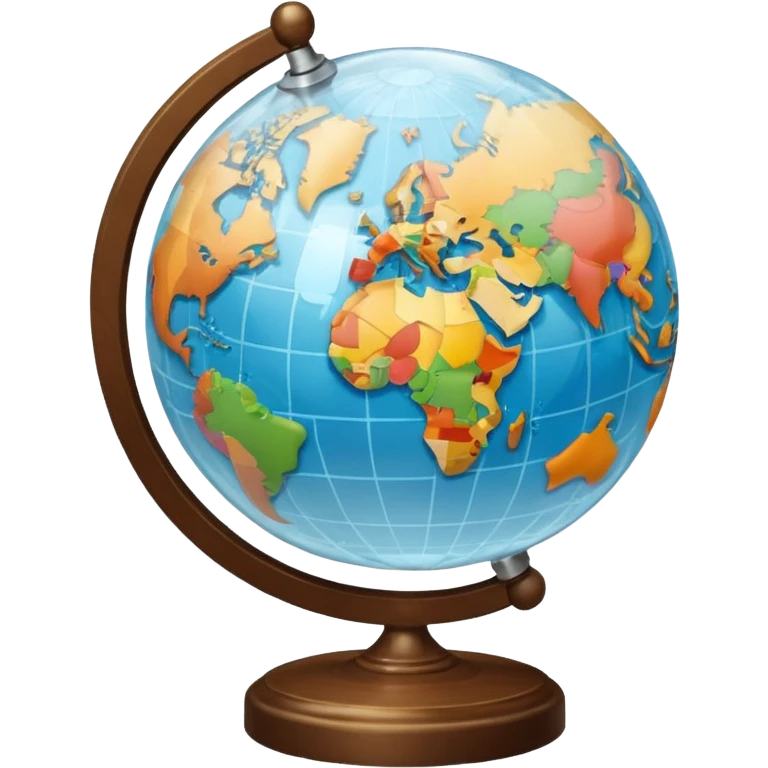 globe with letters A, Б, 文, حرف around it emoji
