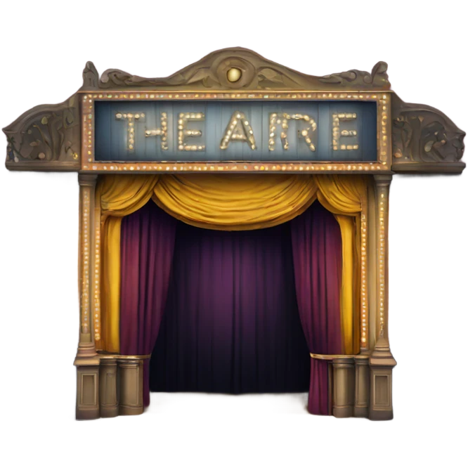 Theatre marquee emoji