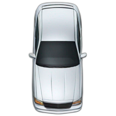 car from top view emoji