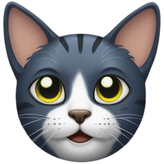 Cat with Nightvison emoji