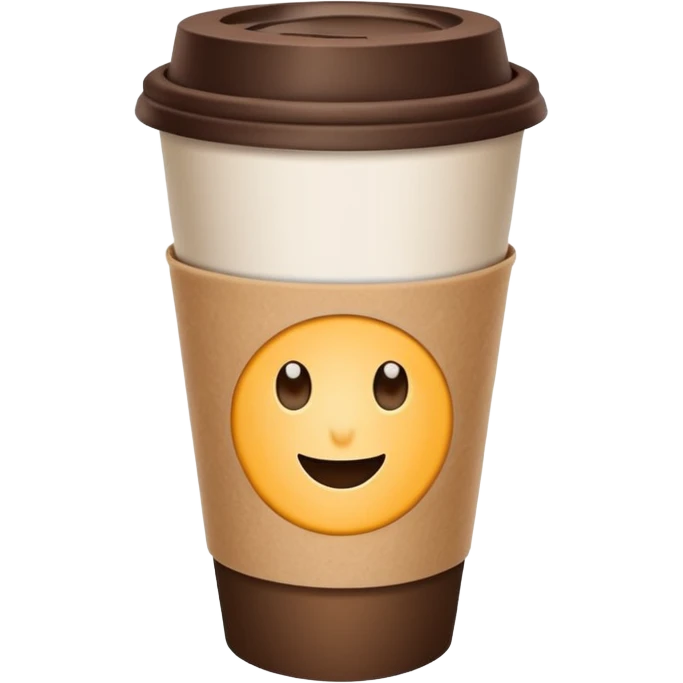 Takeaway coffee emoji
