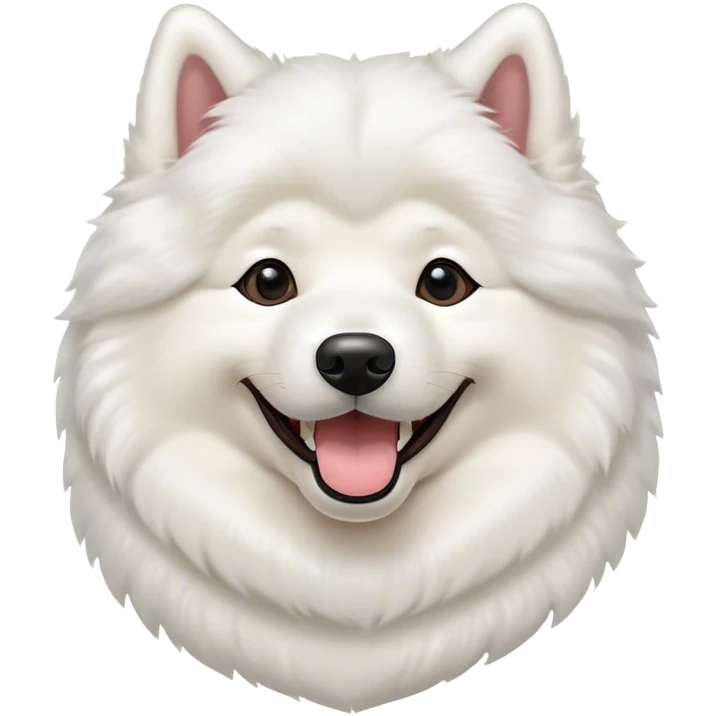 happy Samoyed emoji