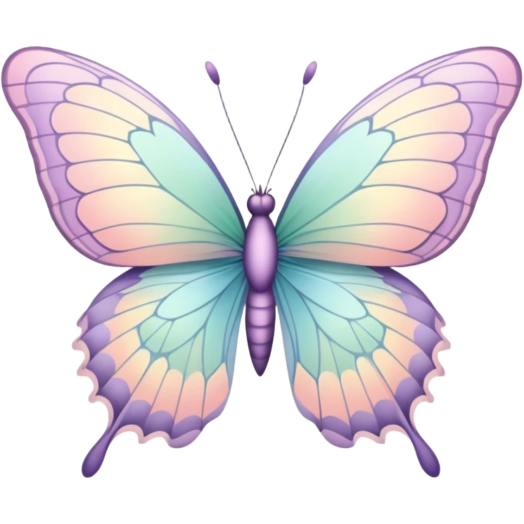 Pastel Butterfly  emoji