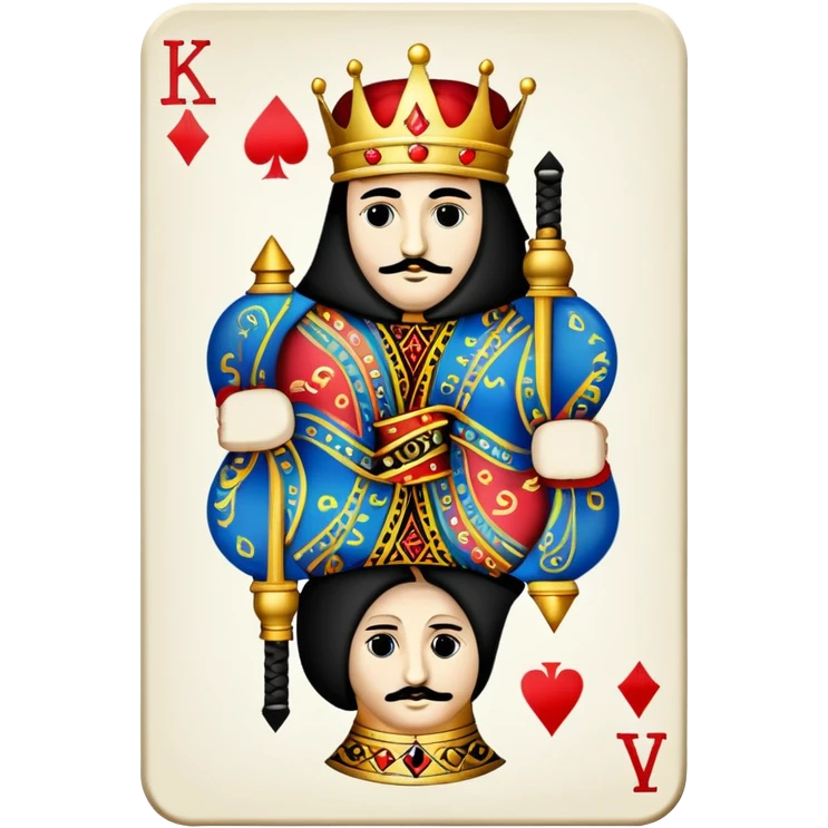 King of spades emoji