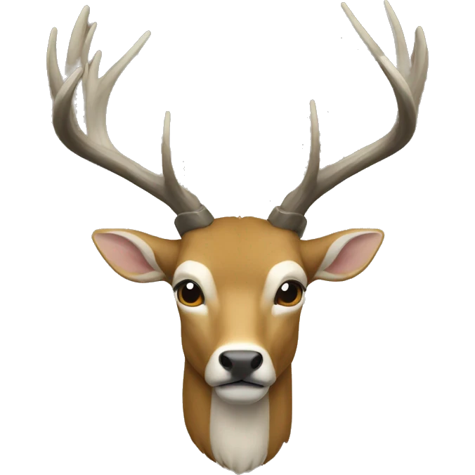 cerf corps entier emoji