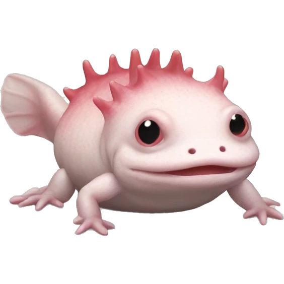 Axolotl with 4 feet emoji