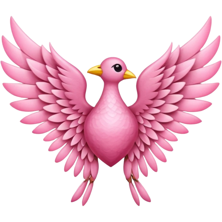 Rose wings emoji