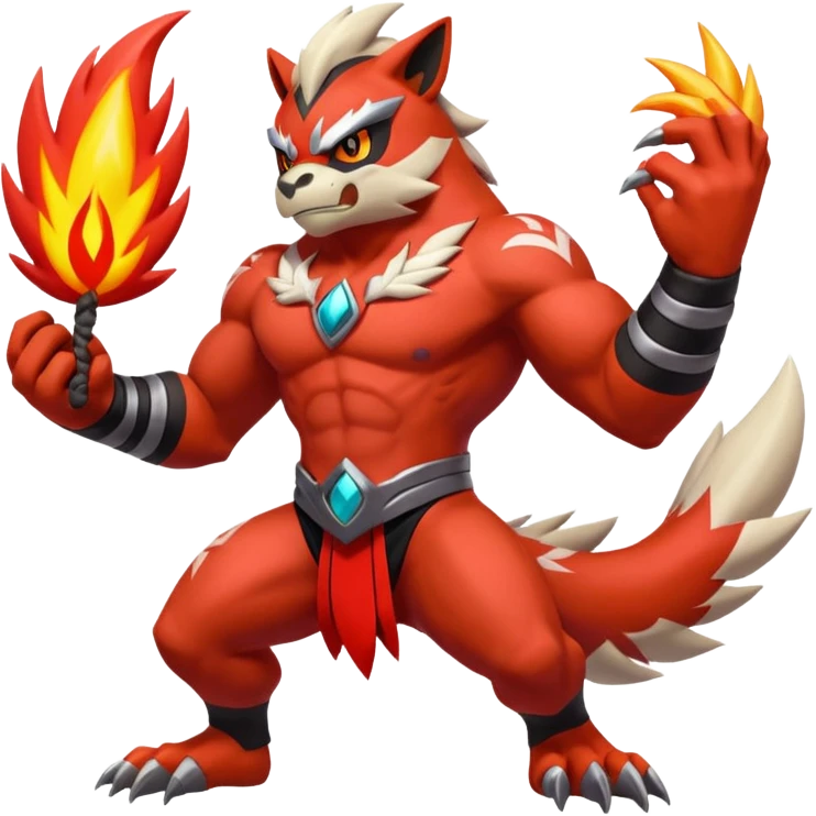 Blaziken-Incineroar-Hawlucha-fusion emoji