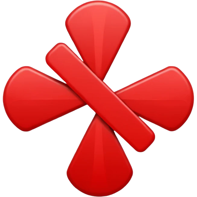 Red X emoji