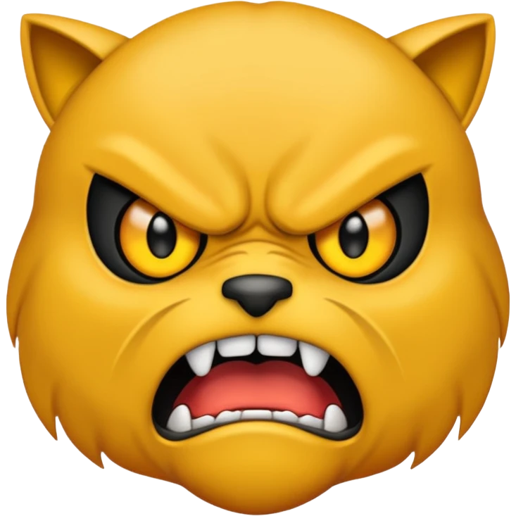 growling emoji  emoji