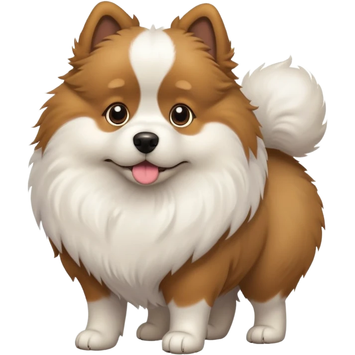 Dog with a big butt emoji
