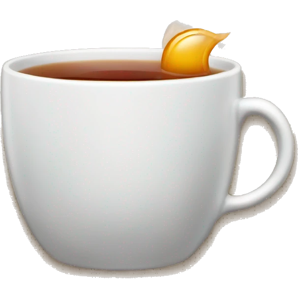 Hot tea emoji