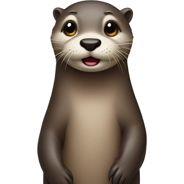 Otter rolls his eyes emoji