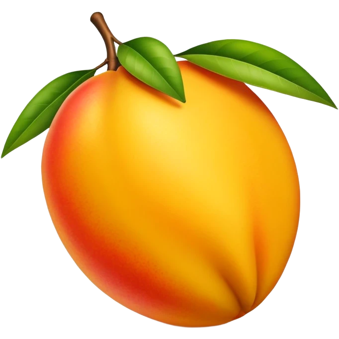 ripe juicy mango fruit emoji