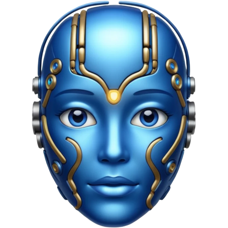 A papet scriming AI AI emoji