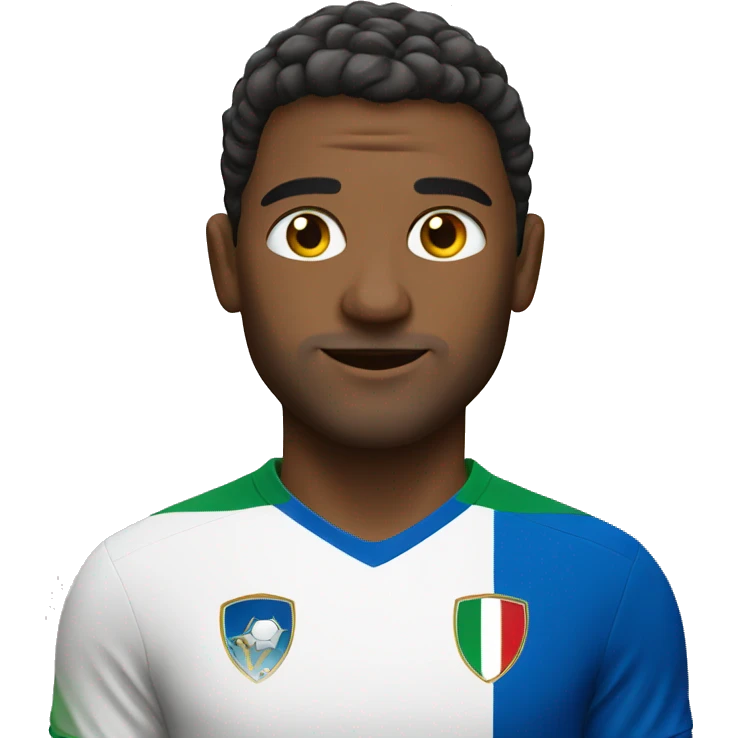 Italian soccer player emoji