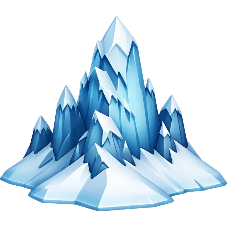 ice mountain emoji