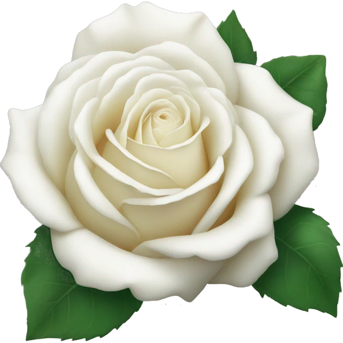 White rose emoji