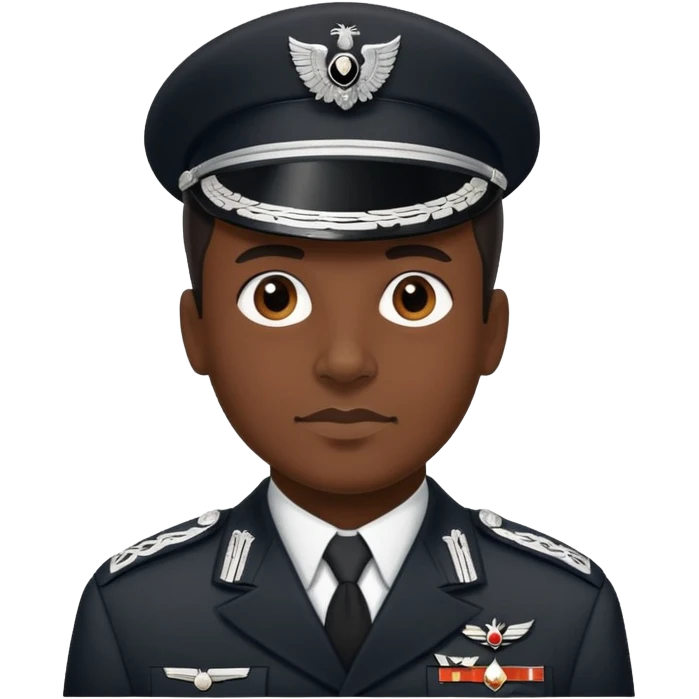Чернокожий немецкий офицер 40х годов  emoji
