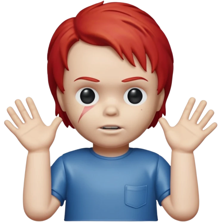 Child's Play Chuck Doll
 emoji