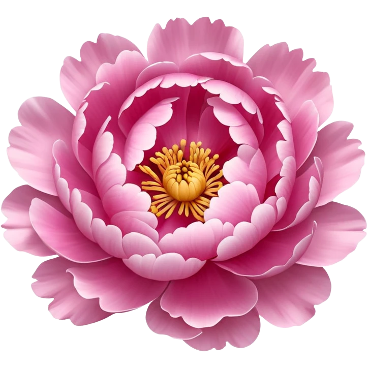 peony flower emoji