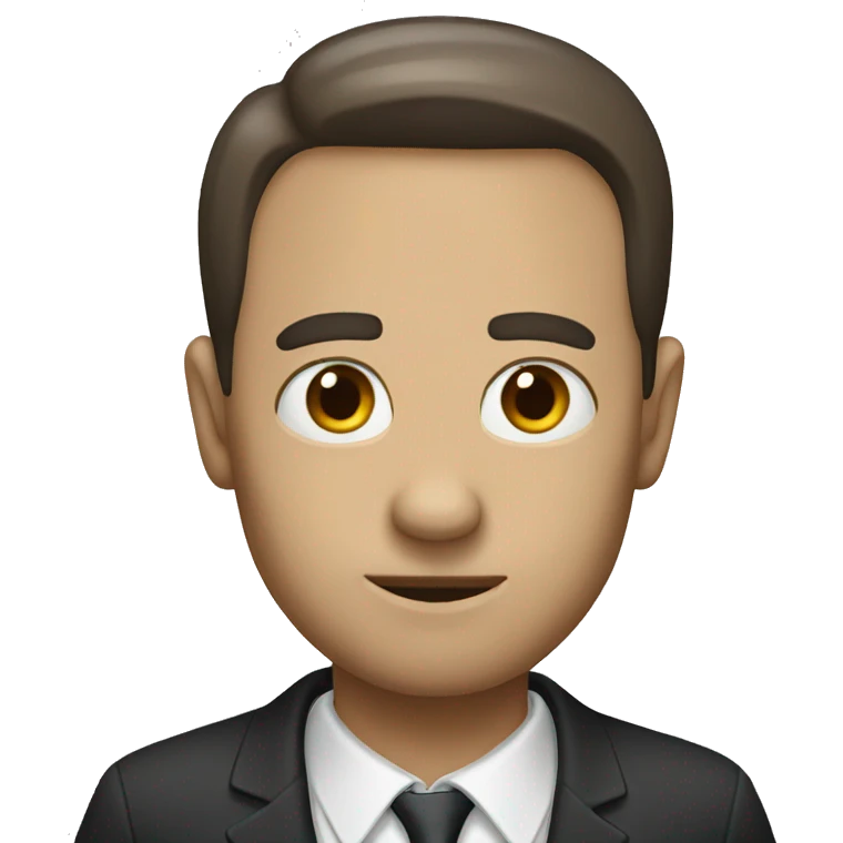 silent hand man emoji