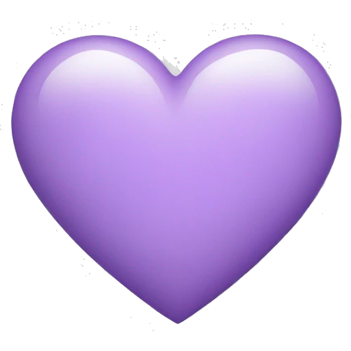 Light Purple Heart emoji