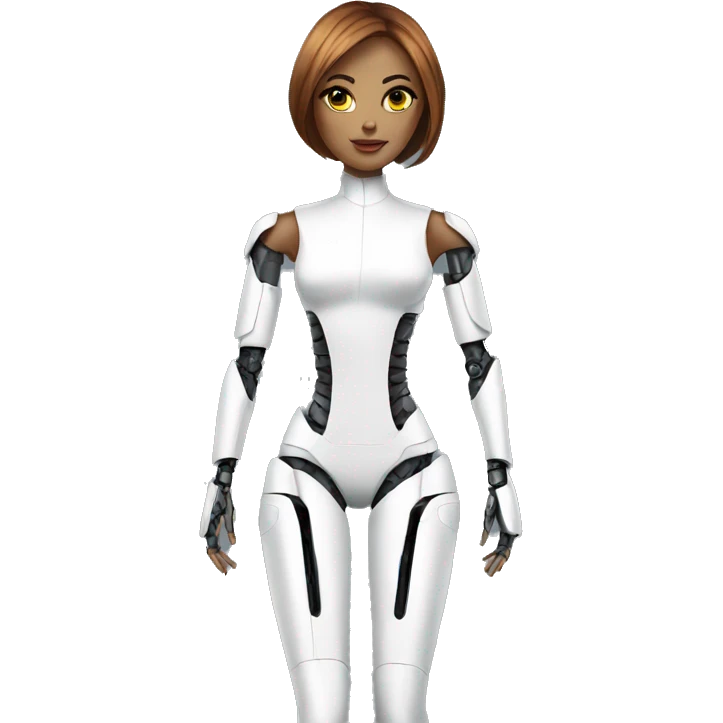 robot woman runway emoji