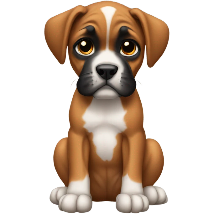 boxer puppy emoji