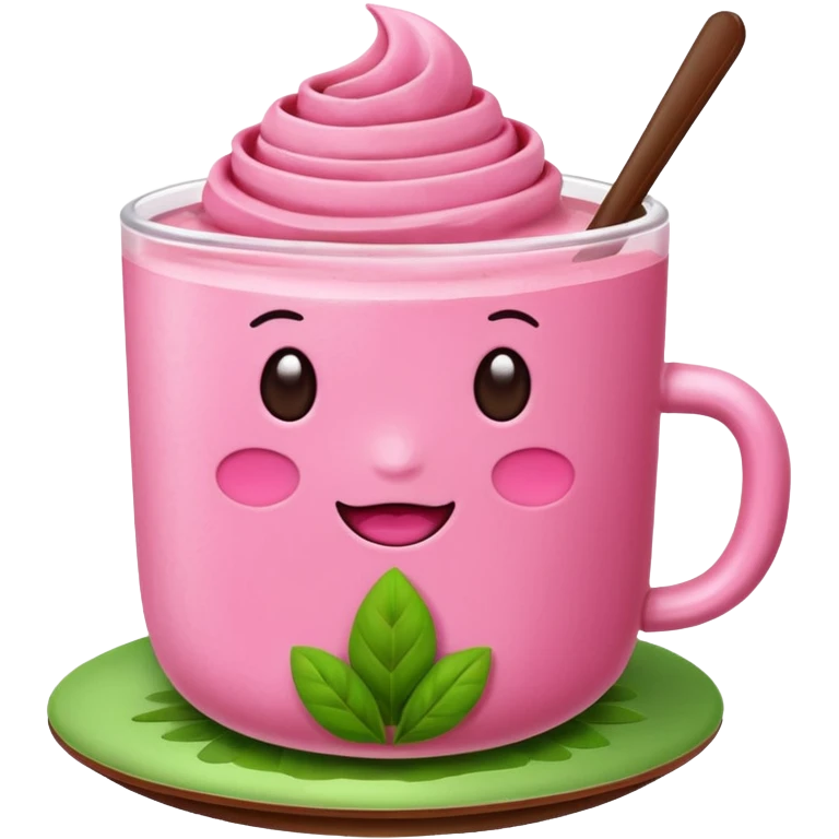 Pink Matcha emoji