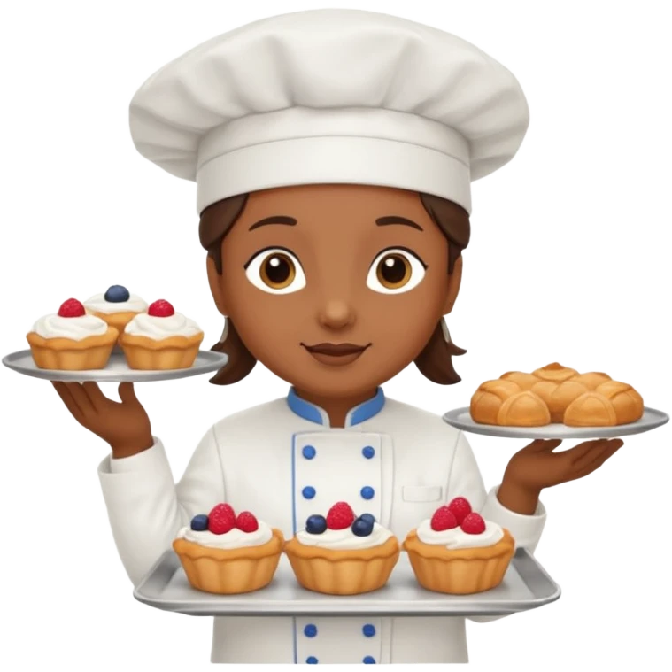 Ursa confeiteira emoji