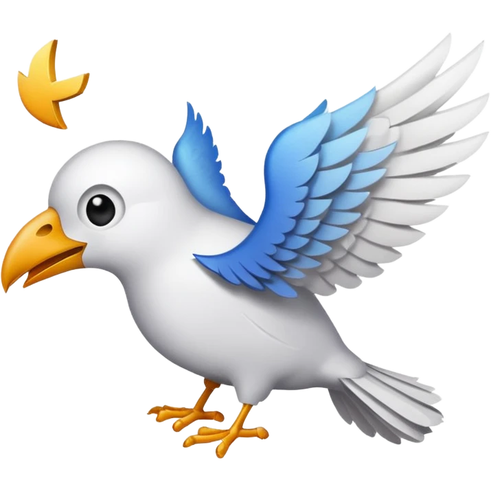 billete con alas emoji