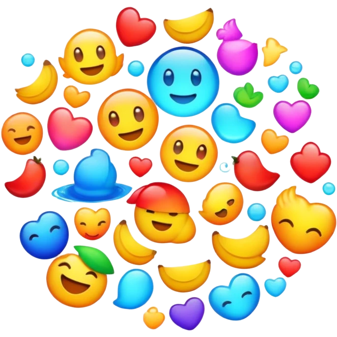 colorful emoji